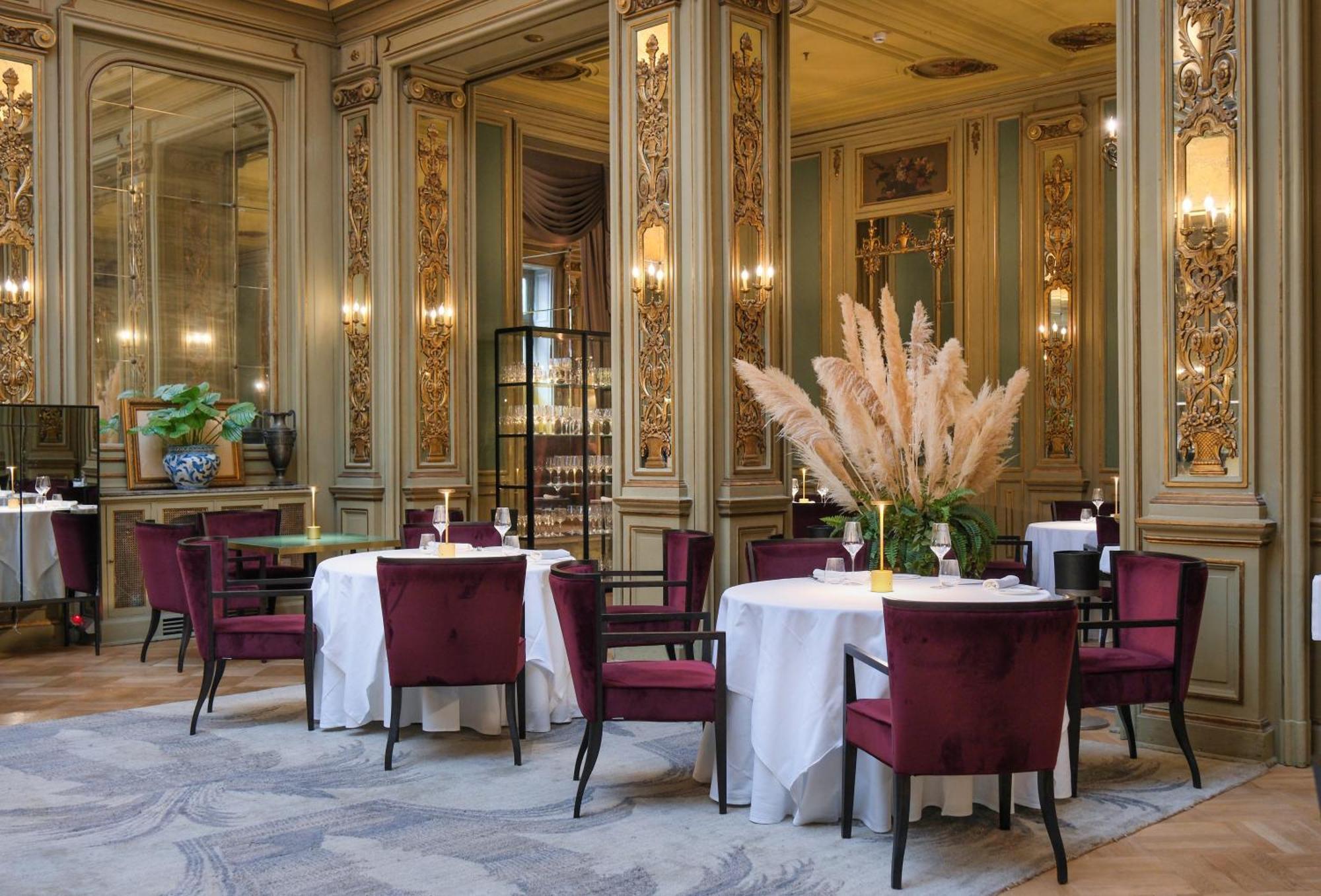 Grand Hotel Et Des Palmes Palermo Exterior foto Restaurant Le Meurice