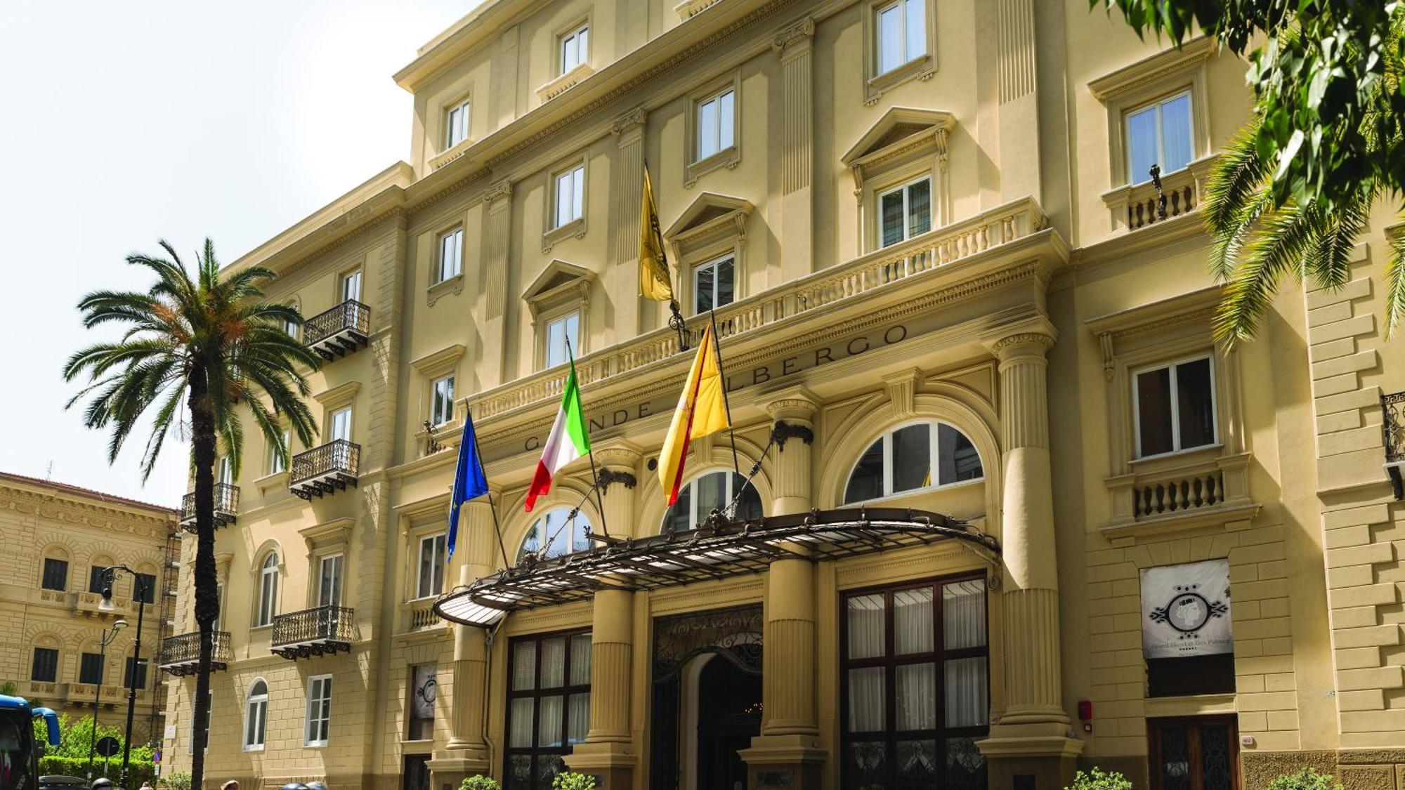 Grand Hotel Et Des Palmes Palermo Exterior foto